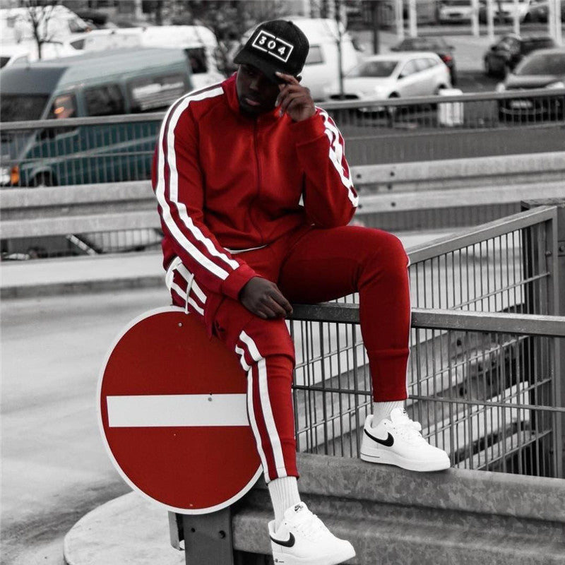 "Explore men's suit casual sports sweater – perfect blend of style and comfort." image 5