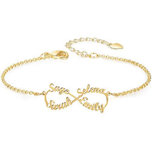 Customize your style with our stainless steel name bracelet—an elegant, personalized accessory for a unique touch.