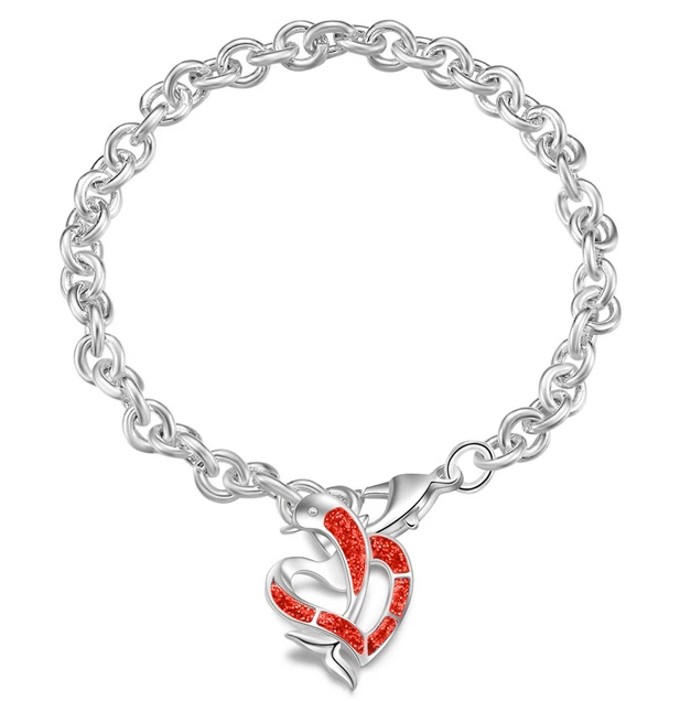 Personality Dolphin Charm Bracelet