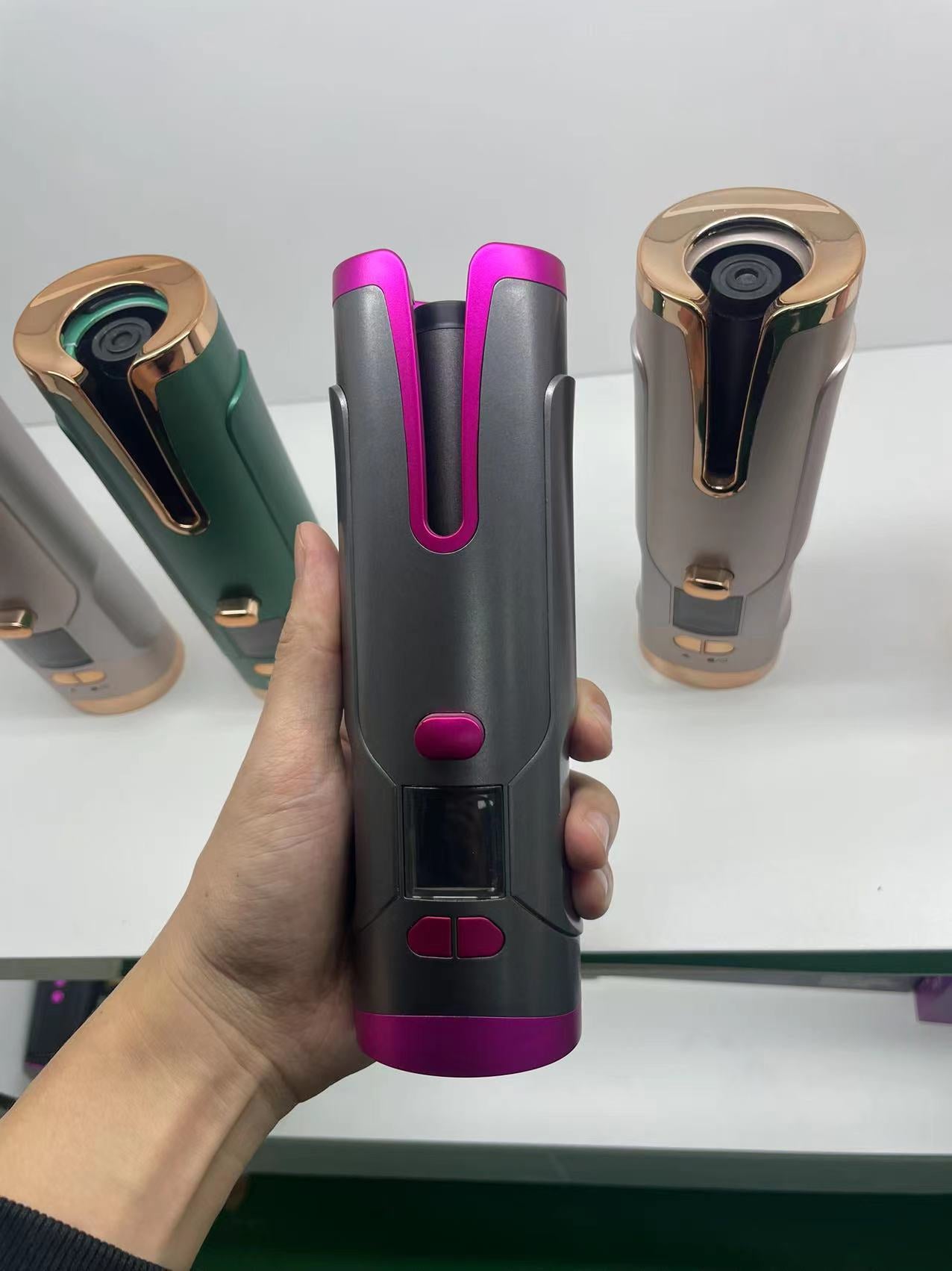 "Unleash stunning curls with our Rechargeable Hair Curler—portable, cord-free perfection for effortless styling anytime, anywhere!" image 11