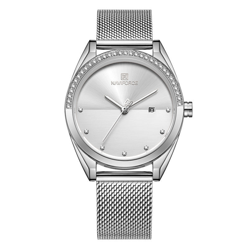 Women's Waterproof Quartz Watch with Calendar