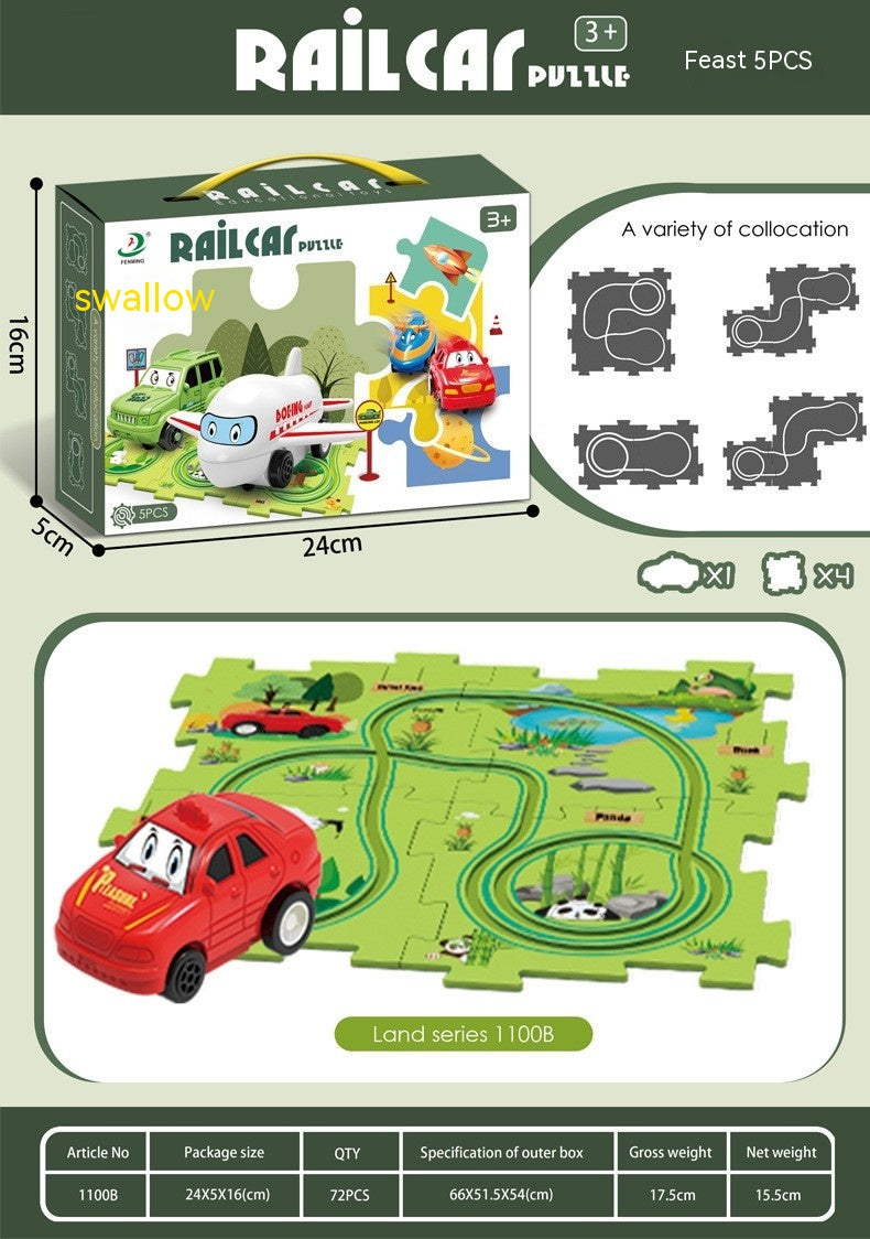 "Endless fun: Puzzle Track Cars for imaginative play. Build, race, and explore creativity effortlessly!" image9