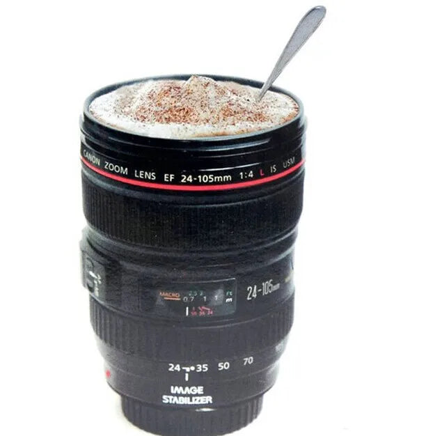 Sip in style with our Caniam Lens Emulation Coffee Mug – a travel essential for photographers! image 3