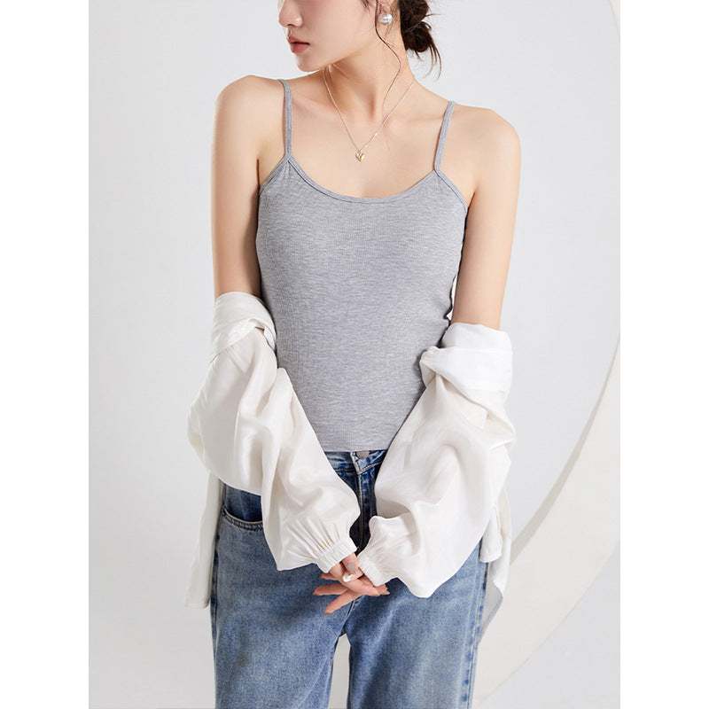 "Versatile Inner & Outer Wear: Beautiful back bra with adjustable straps, padded chest, fashionable design."