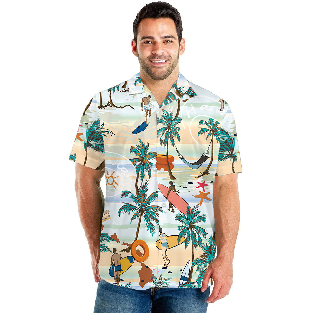 Effortlessly cool Men's Beach Shirts for laid-back coastal style. image 4