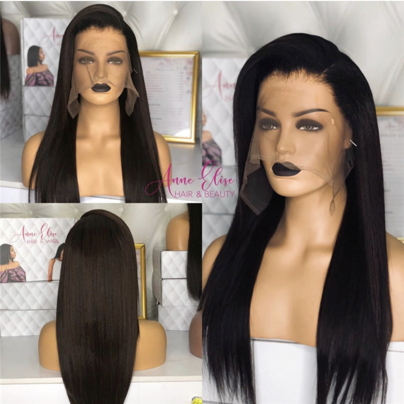 "Chic long wigs, sourced from Europe and America, perfect for confident women. Elevate your style effortlessly!" image 3