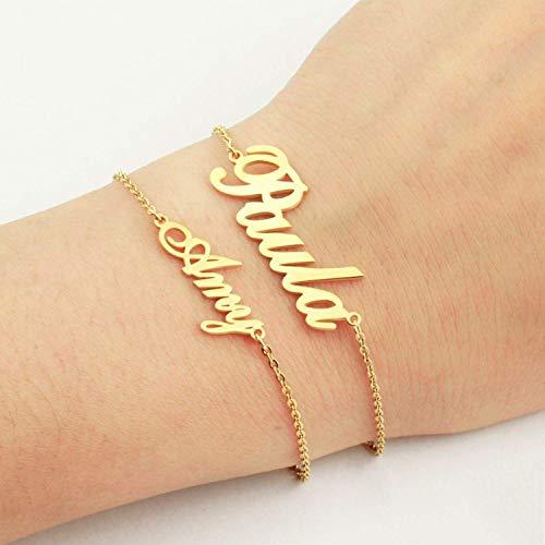 Customize your style with our stainless steel name bracelet—an elegant, personalized accessory for a unique touch.