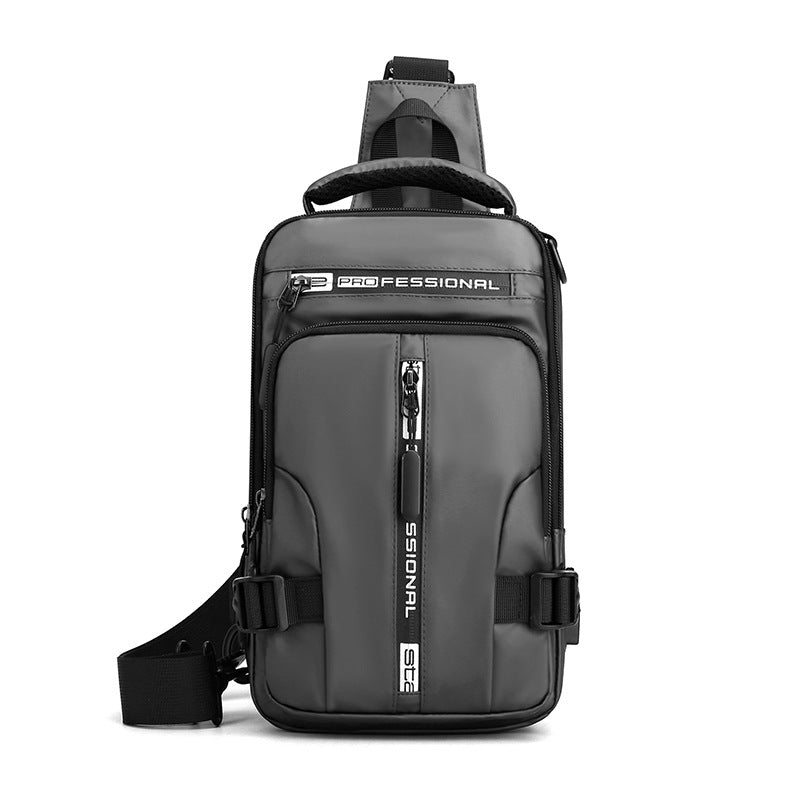 "Multifunctional Crossbody Bag Backpack: Stylish and practical accessory for men on-the-go."