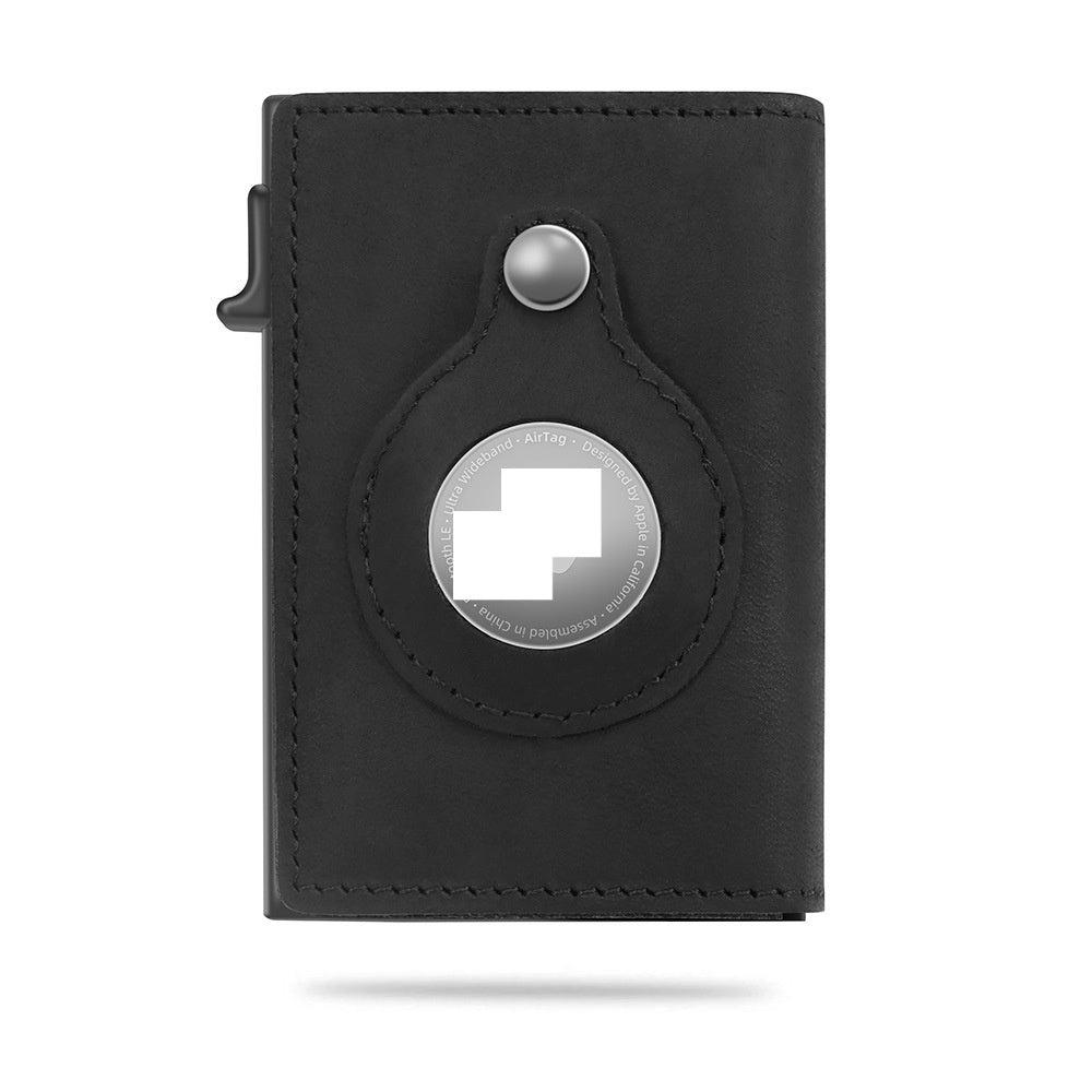 Compact RFID Men's Wallets with Air Tag slot—stylish, secure, and crafted from premium leather. Upgrade today! image 8