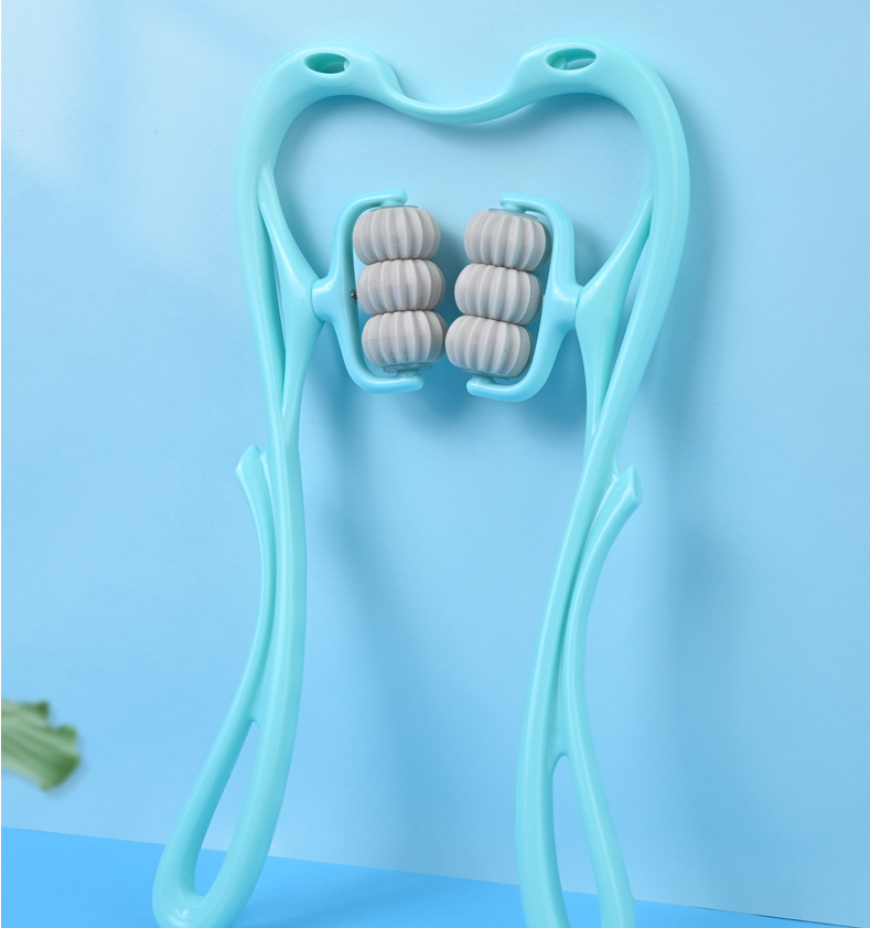 Revitalize with our Six-wheel Neck Massager: adjustable intensity, targeting tension for a rejuvenating and soothing experience. image 4