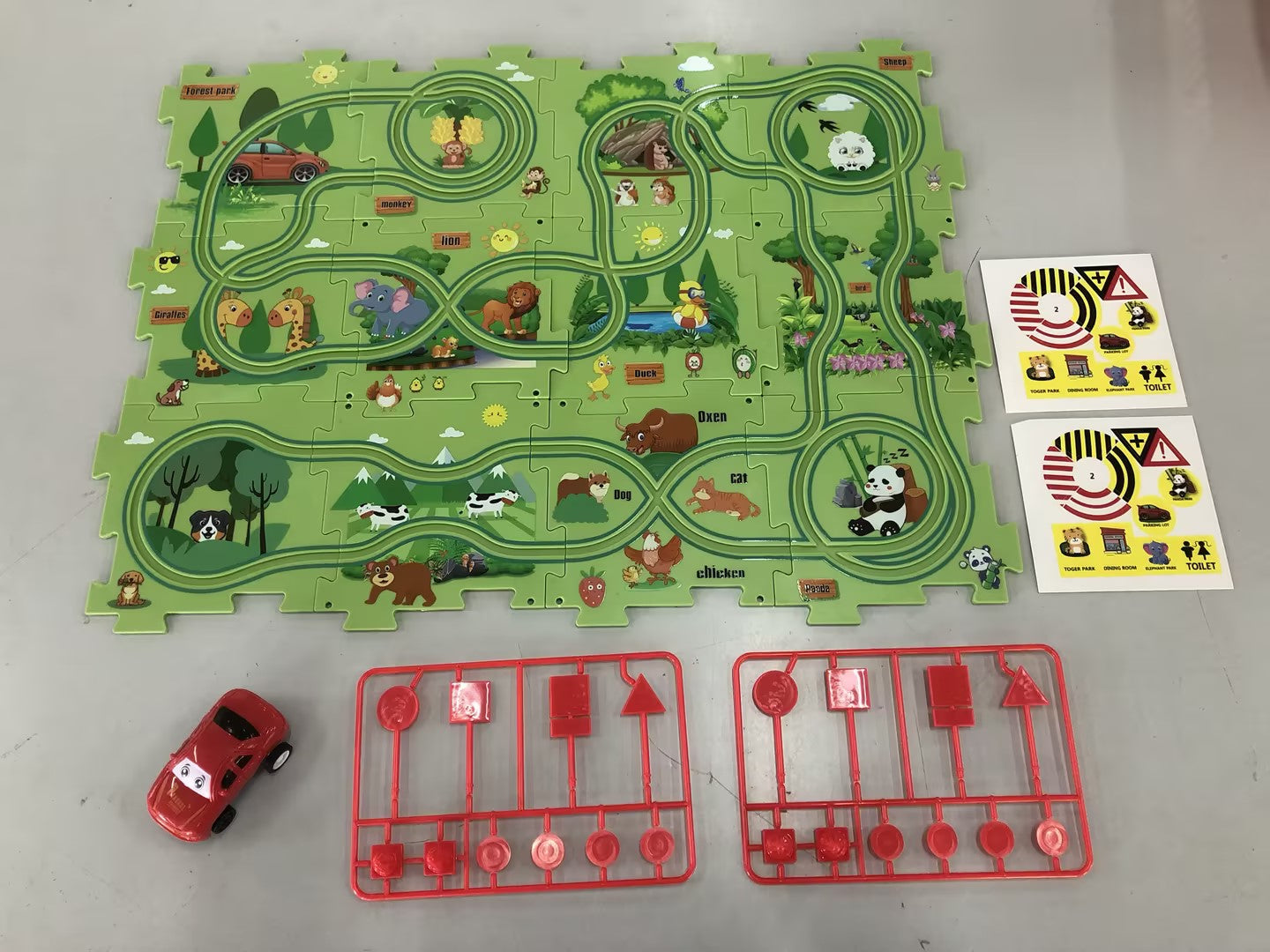 "Endless fun: Puzzle Track Cars for imaginative play. Build, race, and explore creativity effortlessly!"
