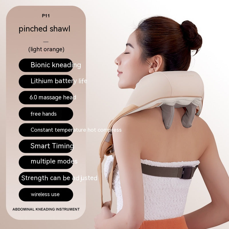 "Experience relaxation with our Electric Neck Massager – Oblique Muscle Clip for soothing shoulder relief." Yuchimagic, image 4