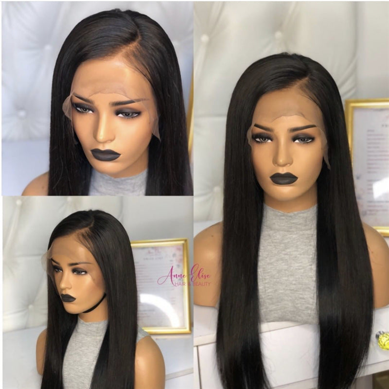 "Chic long wigs, sourced from Europe and America, perfect for confident women. Elevate your style effortlessly!" image 4