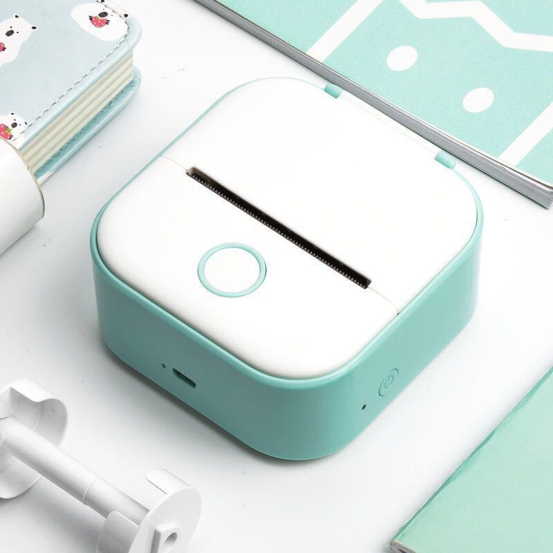 "Portable Mini Thermal Label Printer, Zebra Printer, Home Photo Printer for versatile and efficient printing."
