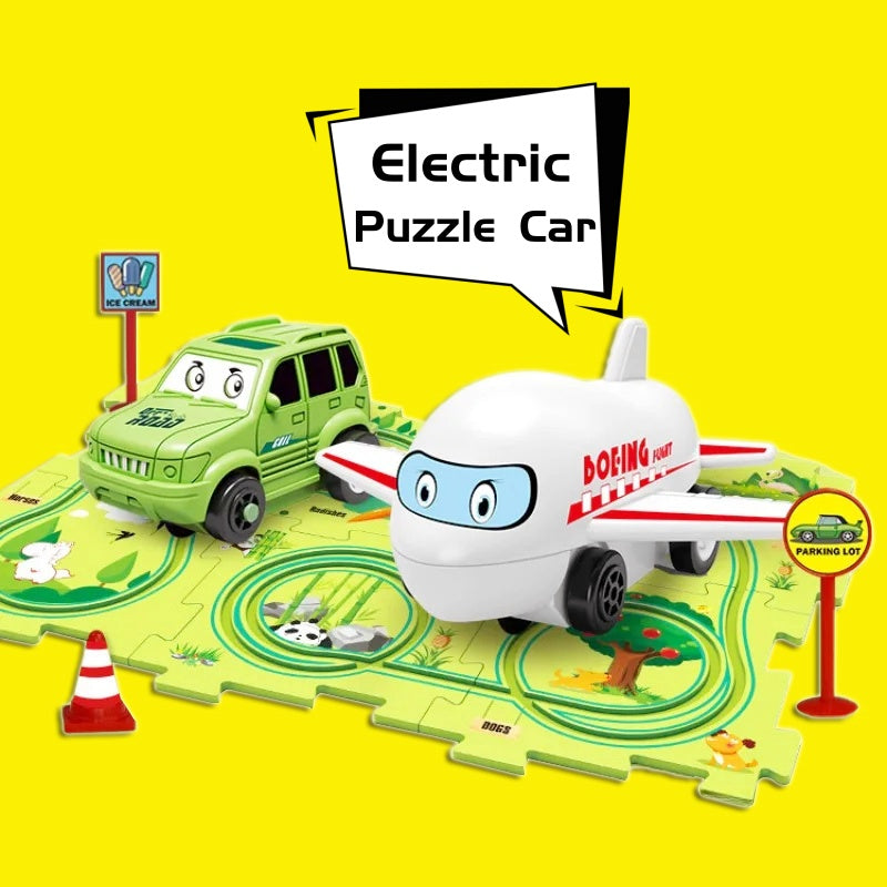 "Endless fun: Puzzle Track Cars for imaginative play. Build, race, and explore creativity effortlessly!" image 3