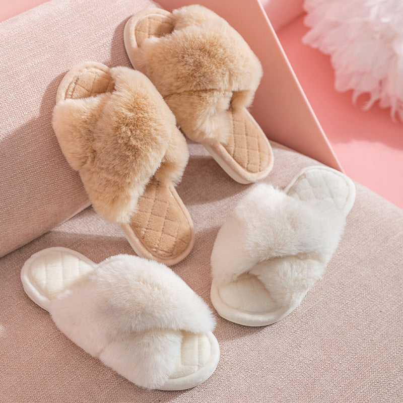 winter fluffy shoe for women