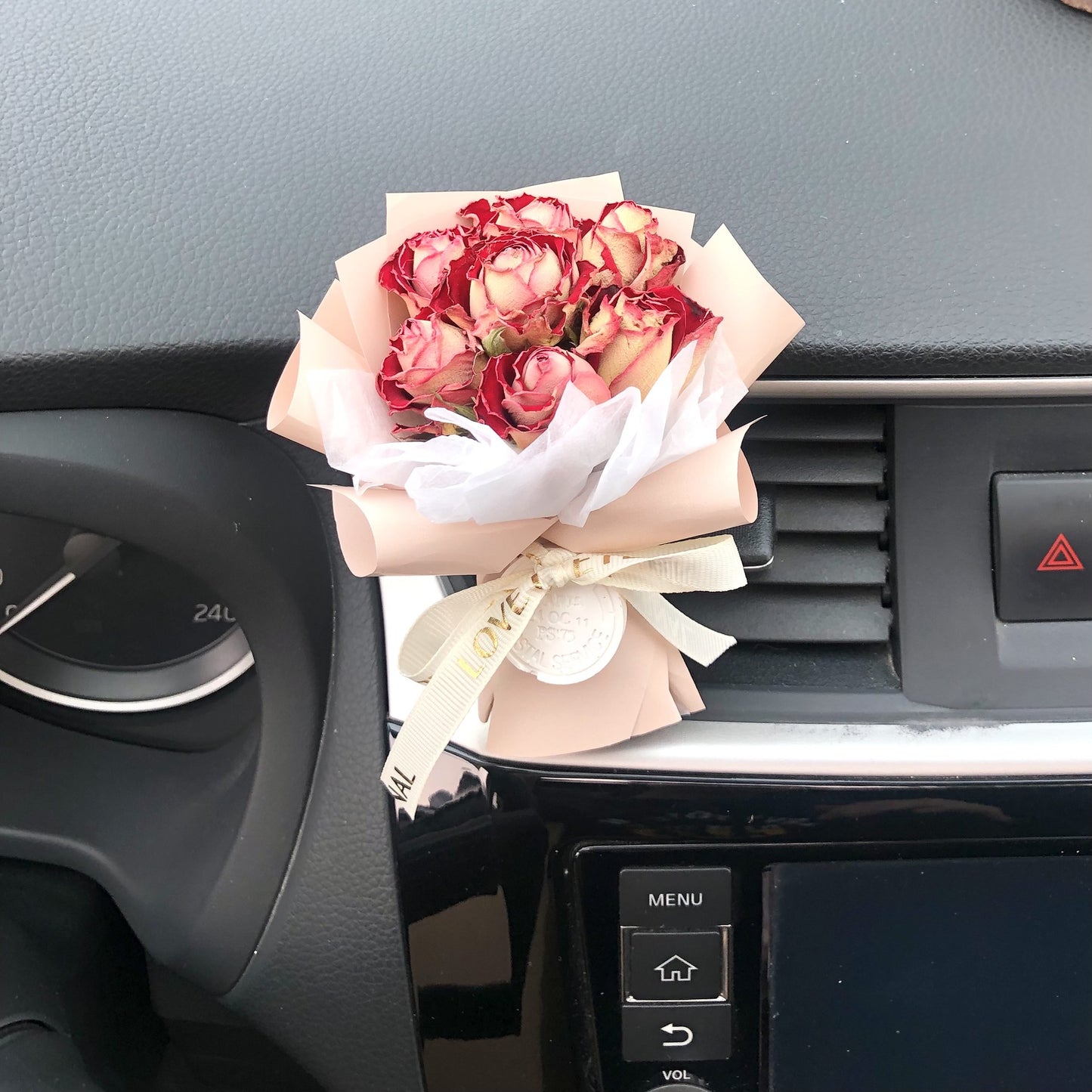 "Elevate your drive with our Tiny Bouquet Car Vent – a charming floral touch on-the-go!"