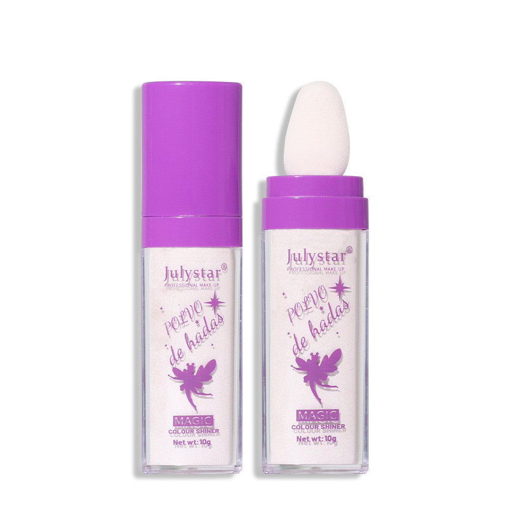 Elevate your glow with 3D Dimensional Fairy Glitter for enchanting face and body highlights. image 4