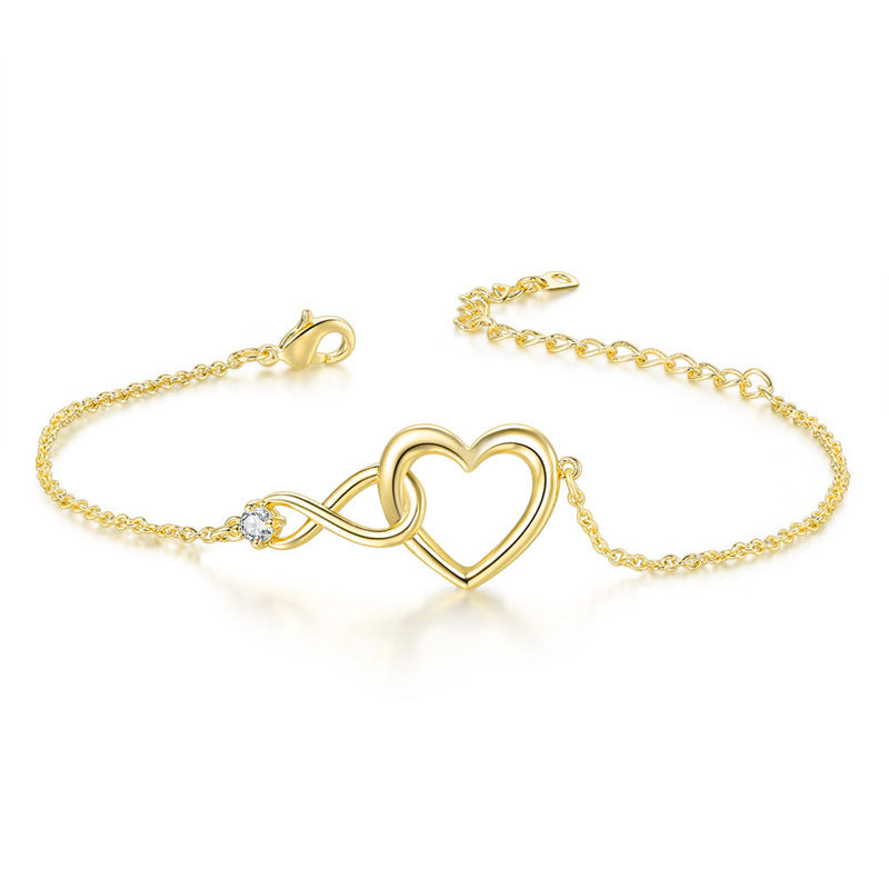 "Capture her heart with our exquisite Heart-Shaped Love Bracelet – the perfect Valentine's Day gift!"