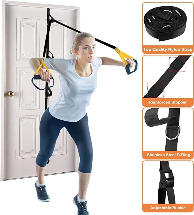 Tension Rope Suspension Training Belt