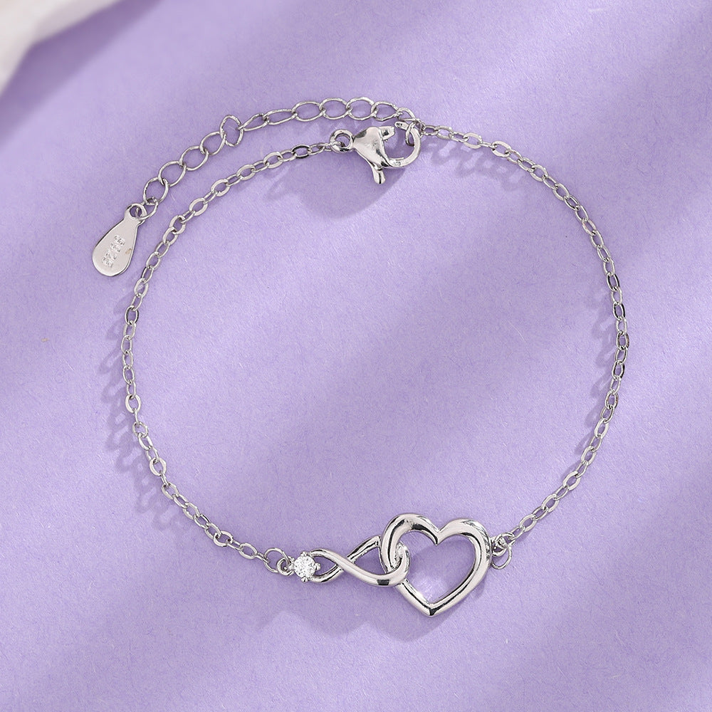"Capture her heart with our exquisite Heart-Shaped Love Bracelet – the perfect Valentine's Day gift!"