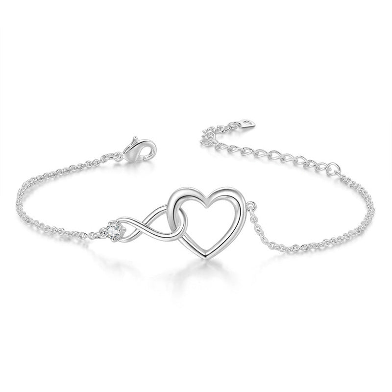 "Capture her heart with our exquisite Heart-Shaped Love Bracelet – the perfect Valentine's Day gift!"