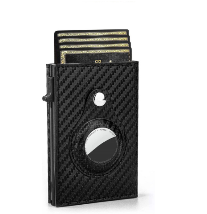 Compact RFID Men's Wallets with Air Tag slot—stylish, secure, and crafted from premium leather. Upgrade today! image 12