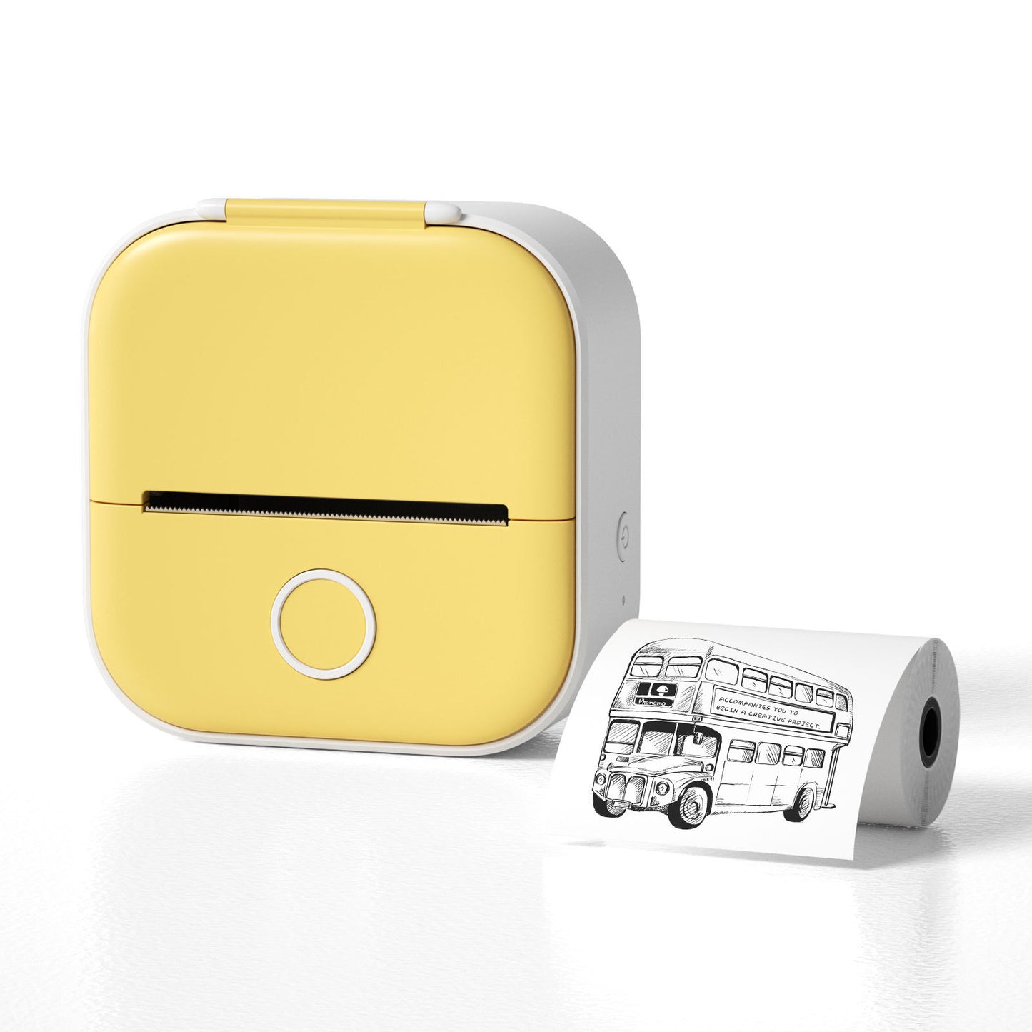 "Portable Mini Thermal Label Printer, Zebra Printer, Home Photo Printer for versatile and efficient printing."