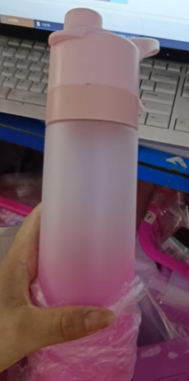 "Best Leak Proof Travel Bottles - Spray Water Bottle for Girls, perfect for outdoor sports and fitness."