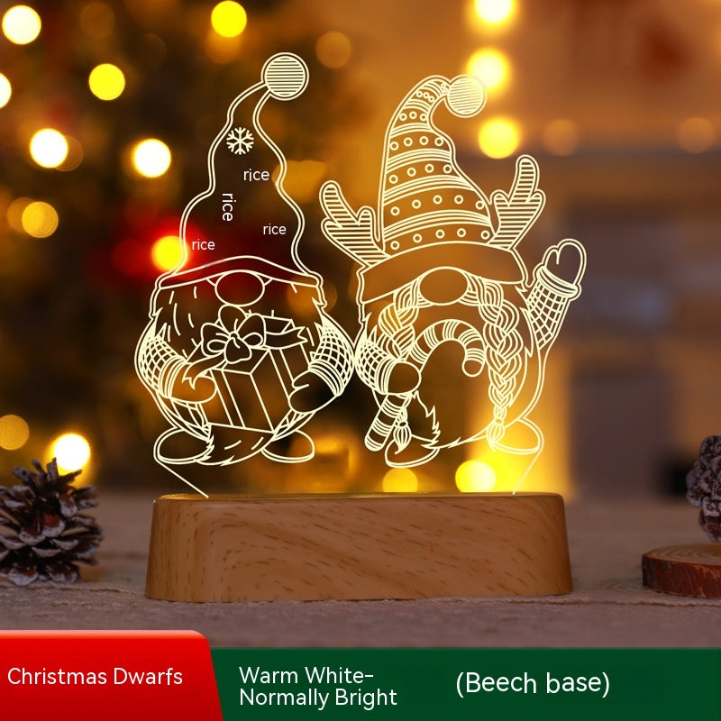 Illuminate the season with Christmas Decoration 3D Lamp. Festive LED Night Lights, perfect Christmas ornaments. image 10