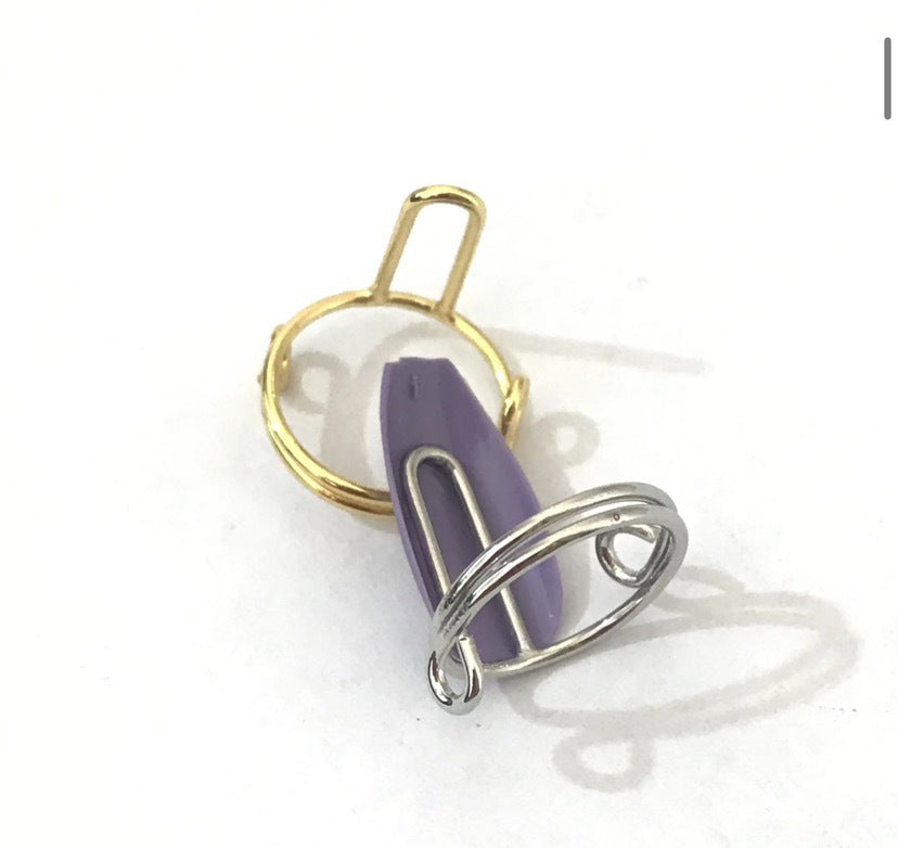 "Elevate your style with Yuchimagic's chic Nail Rings—unique accessories for a trendy and edgy look."