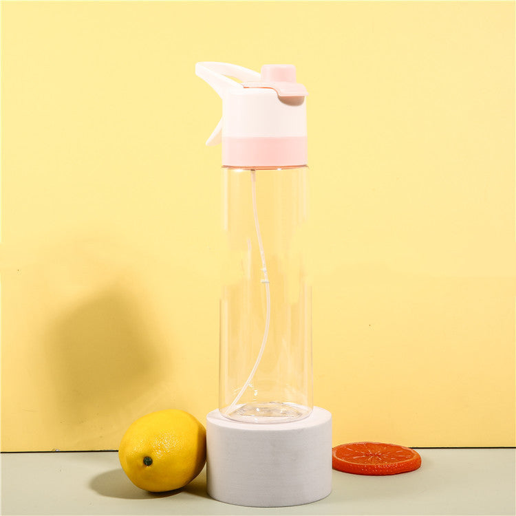 "Best Leak Proof Travel Bottles - Spray Water Bottle for Girls, perfect for outdoor sports and fitness."