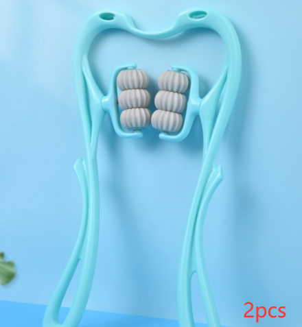 Revitalize with our Six-wheel Neck Massager: adjustable intensity, targeting tension for a rejuvenating and soothing experience. image 12