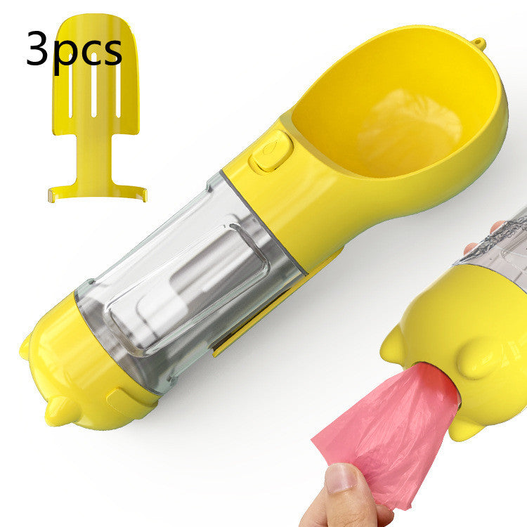 Pet Water Bottle Feeder Bowl Garbage