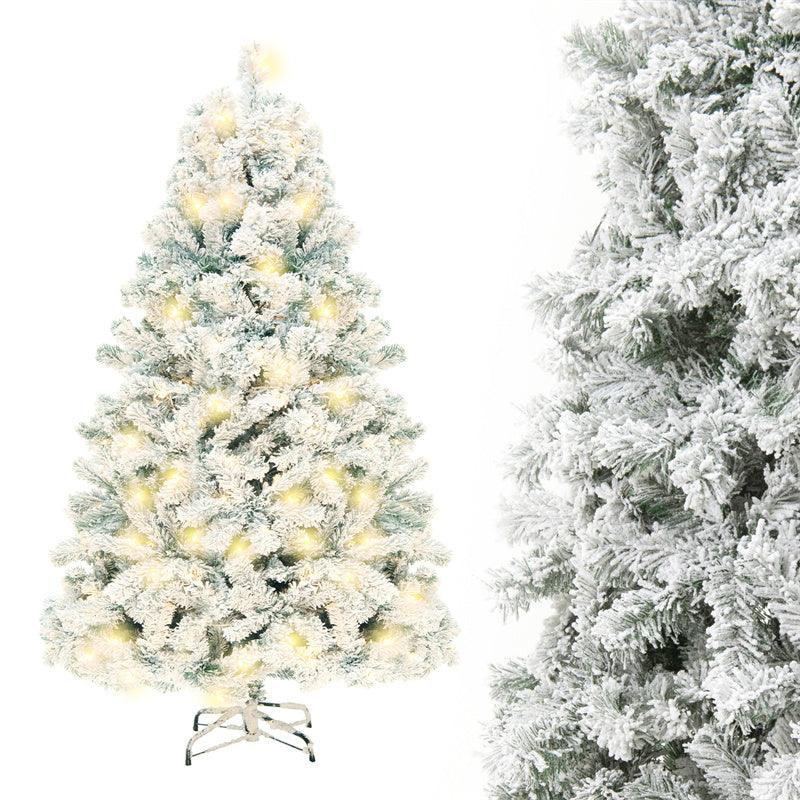 Elevate your holiday decor with Christmas Tree PVC Artificial Snow - essential Christmas decoration supplies. image 2
