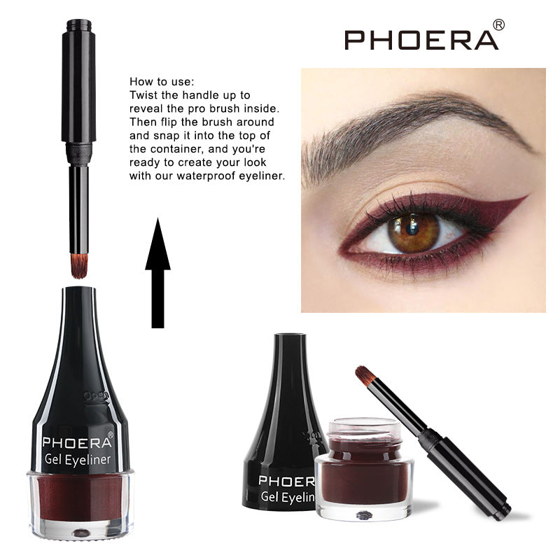 "Discover perfection with PHOERA's Ten Color Eyeliner – the ultimate choice for Best Eyeliner at Yuchimagic store!"