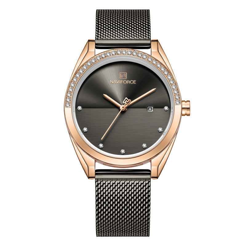 Women's Waterproof Quartz Watch with Calendar