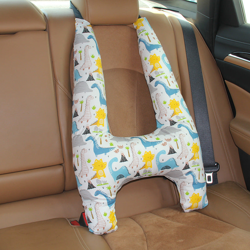 Car Car Cushion Quilt Dual-use Children Cute Pillow Baby Car With Cover Car Sleeping Artifact Pillow