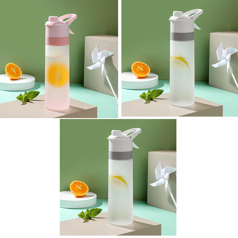 "Best Leak Proof Travel Bottles - Spray Water Bottle for Girls, perfect for outdoor sports and fitness."