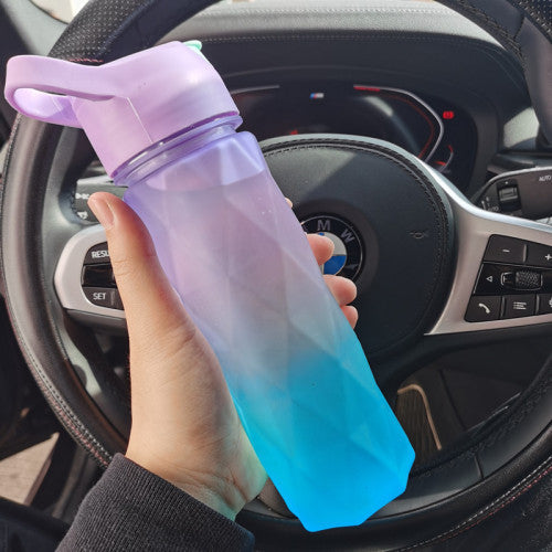 "Best Leak Proof Travel Bottles - Spray Water Bottle for Girls, perfect for outdoor sports and fitness."