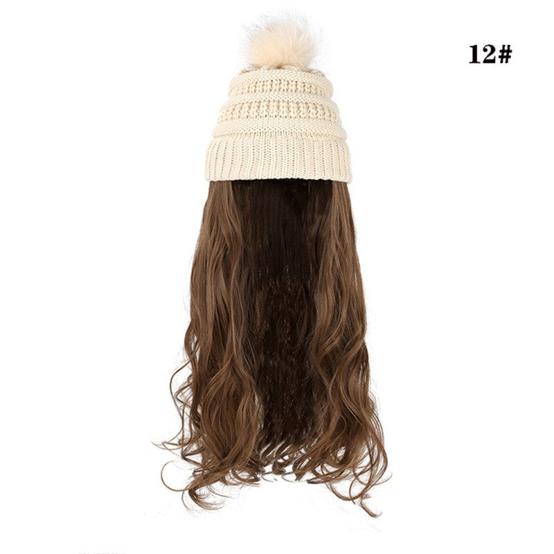 Chic Hat Wigs: Elevate style seamlessly with this versatile fashion fusion. image 2