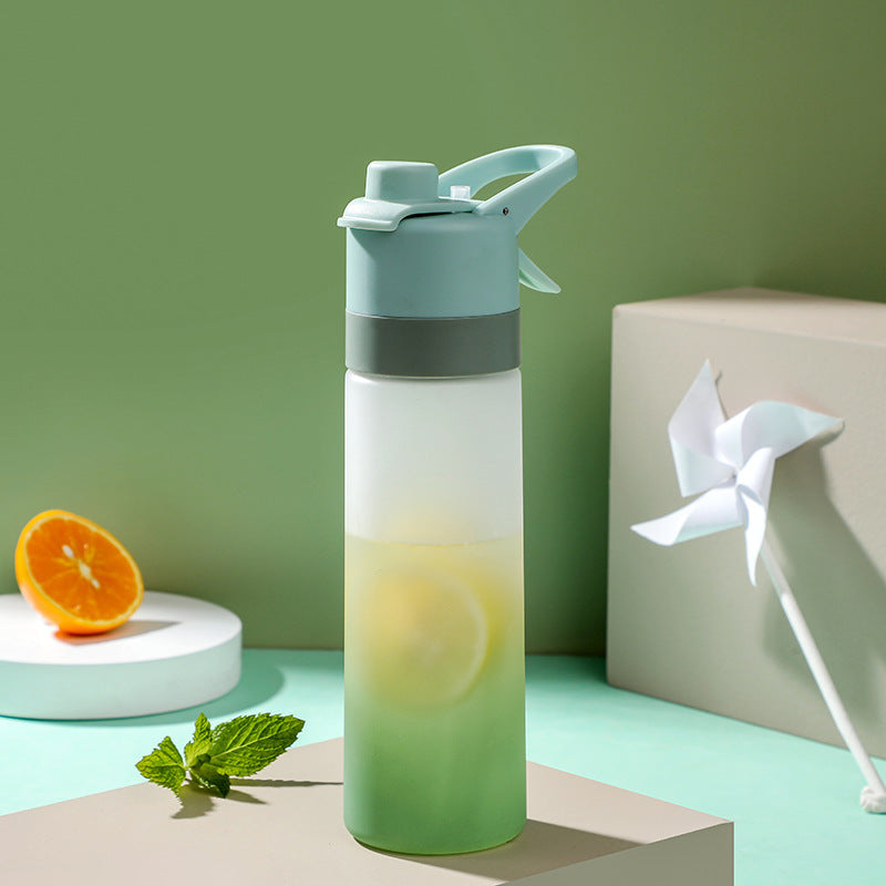 "Best Leak Proof Travel Bottles - Spray Water Bottle for Girls, perfect for outdoor sports and fitness."