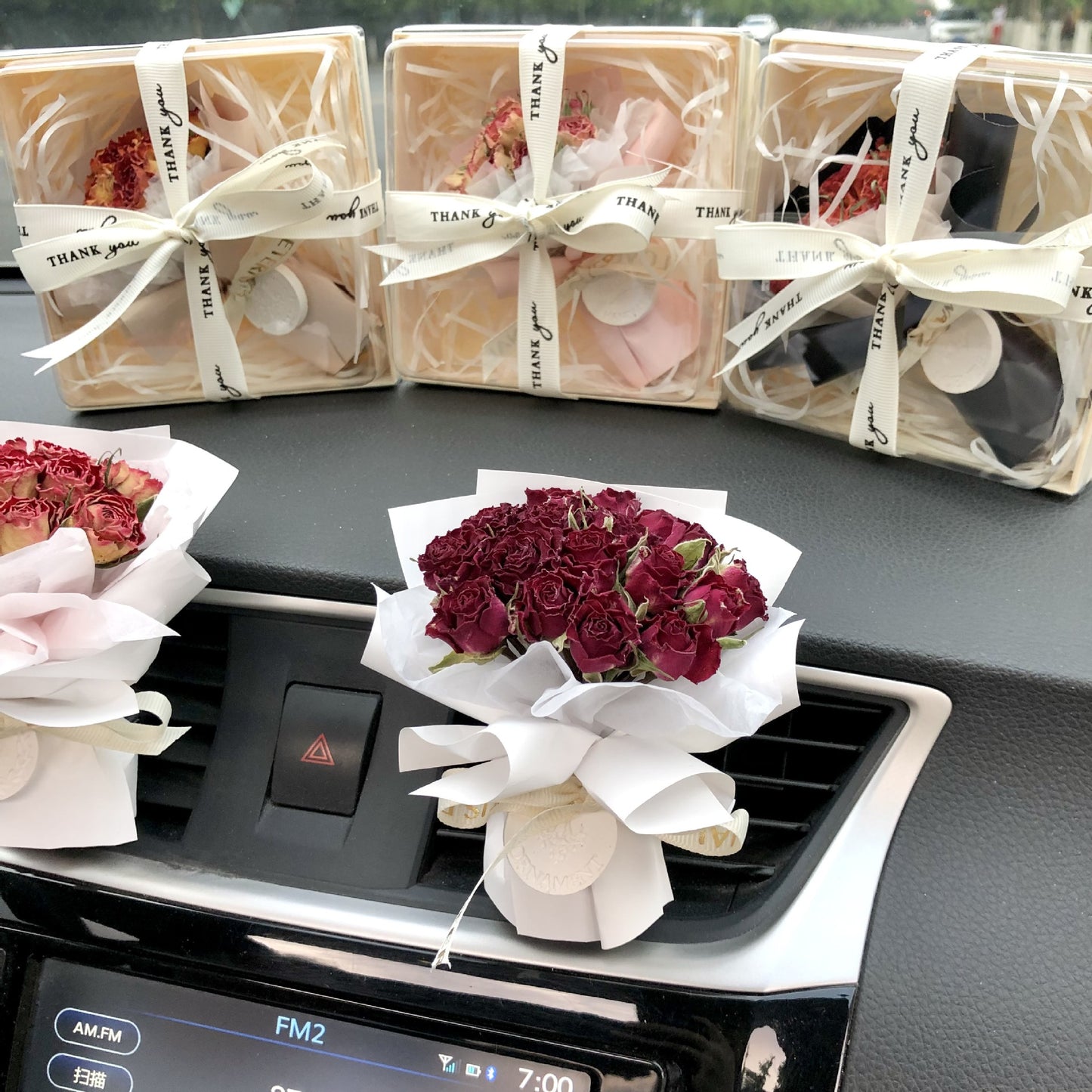 "Elevate your drive with our Tiny Bouquet Car Vent – a charming floral touch on-the-go!"
