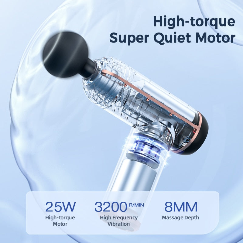 MUKASI Massage Gun Portable Percussion Pistol Massager
