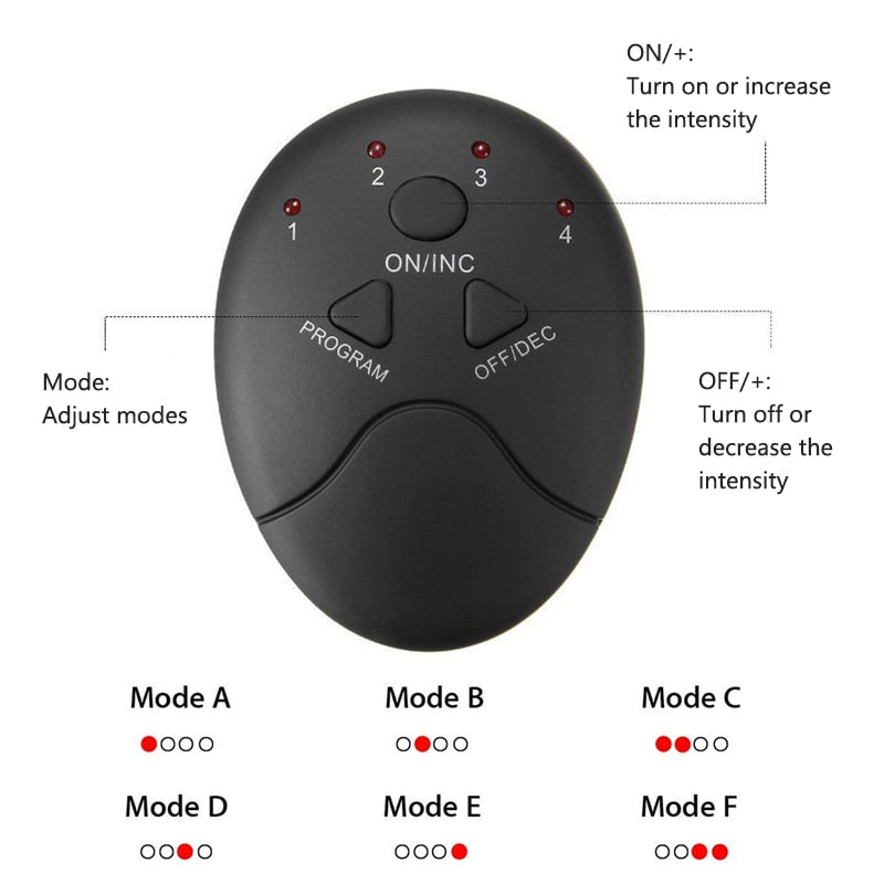 EMS Hip Muscle Stimulator Fitness Lifting Buttock Abdominal Arms Legs Trainer