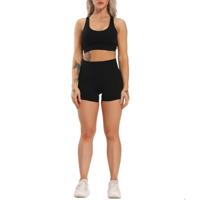 Yoga Set Women Sleeveless Tracksuit