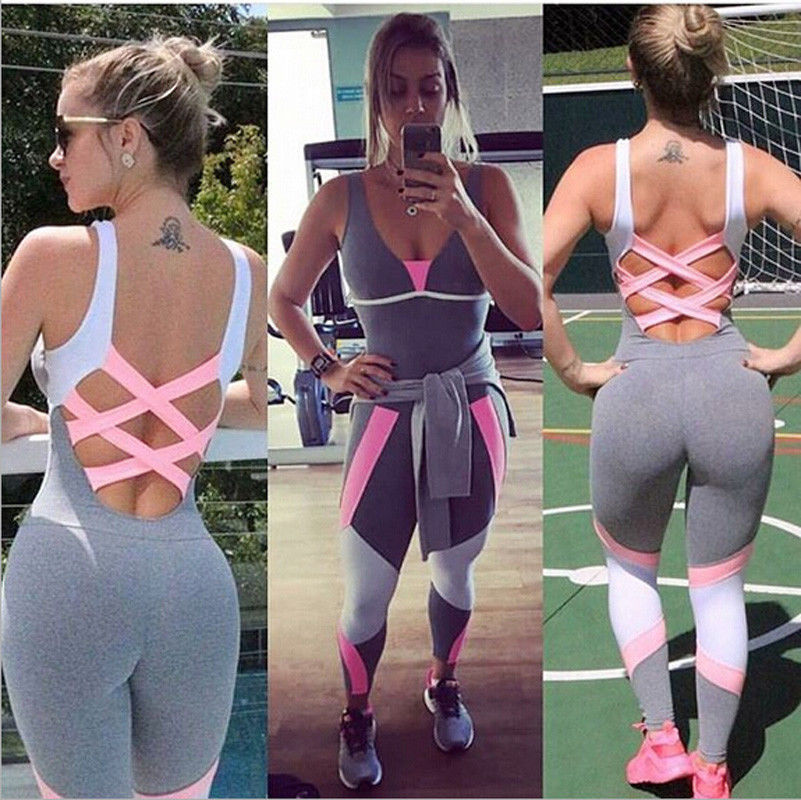 Fashion Yoga Sporting Playsuit