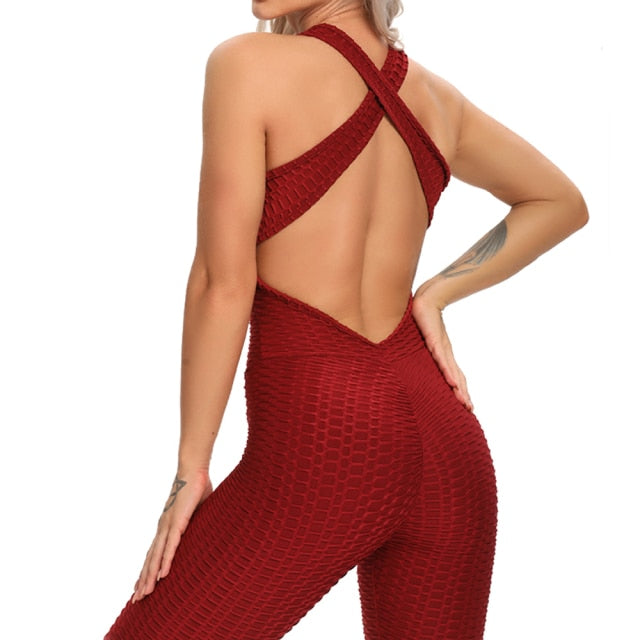 Women Backless Tracksuit