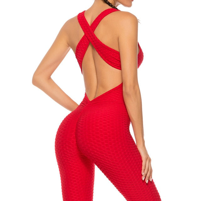 Women Backless Tracksuit