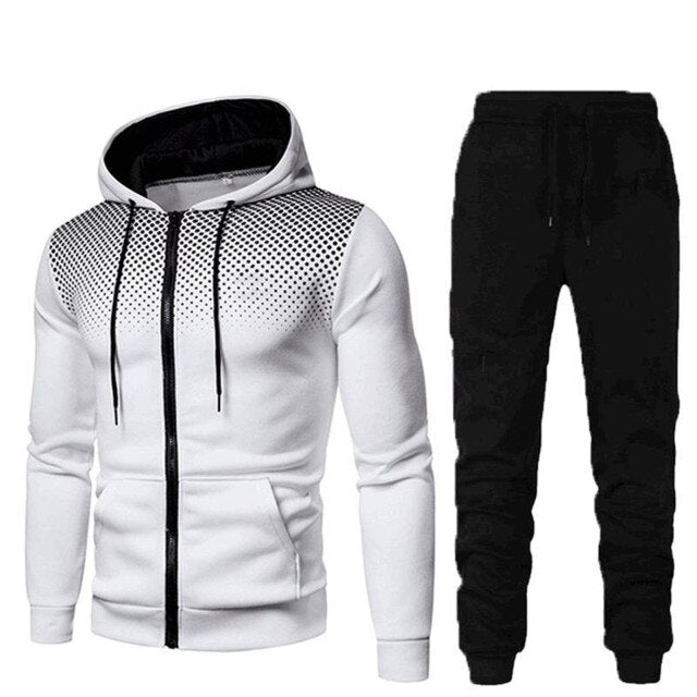Men Sweatshirt+Pants Pullover Hoodie